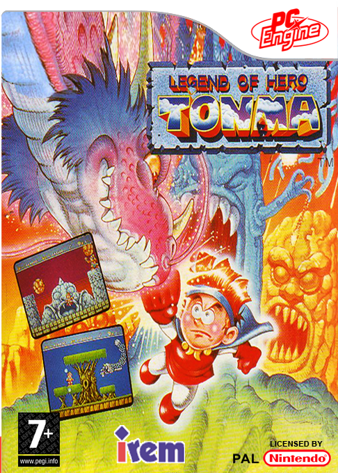 Legend Of Hero Tonma — box-2D (FR)