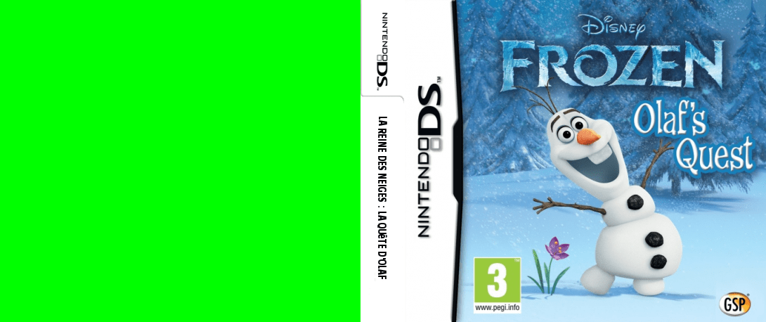 Disney Frozen - Olaf's Quest — box-texture (EU)