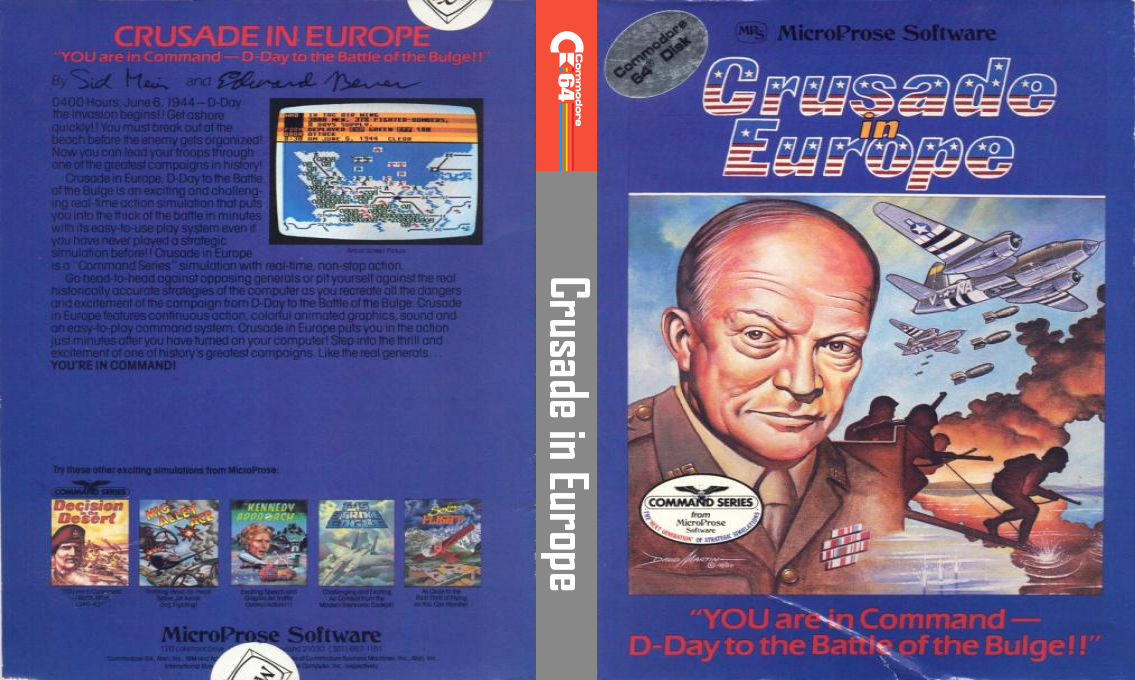 Crusade In Europe — box-texture (US)