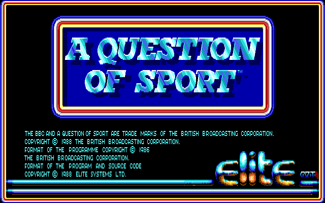 Question Of Sport, A — sstitle (EU)