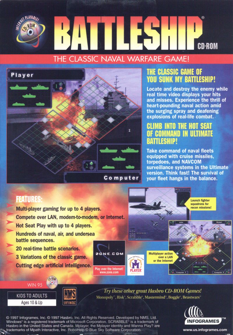 Battleship: The Classic Naval Warfare Game — box-2D-back (US)
