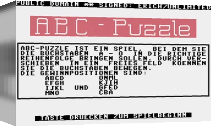 ABC-Puzzle — box-3D (WOR)