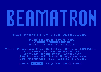 Beamatron — sstitle (WOR)