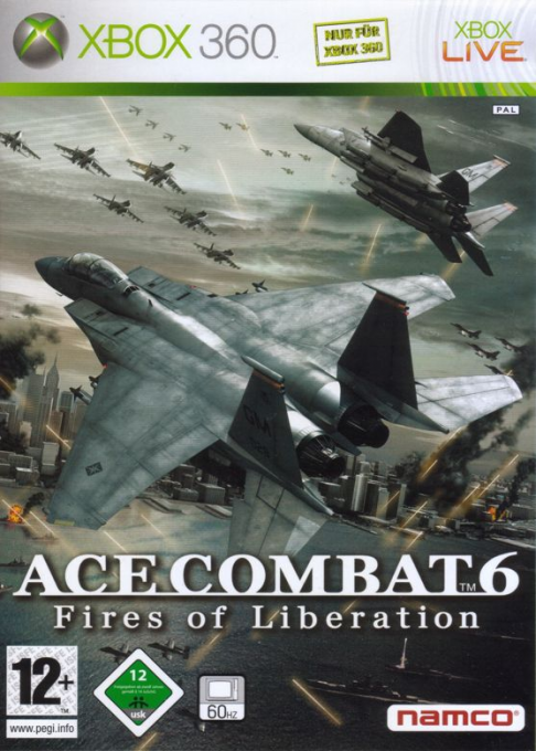 Ace Combat 6 - Fires of Liberation — box-2D (DE)