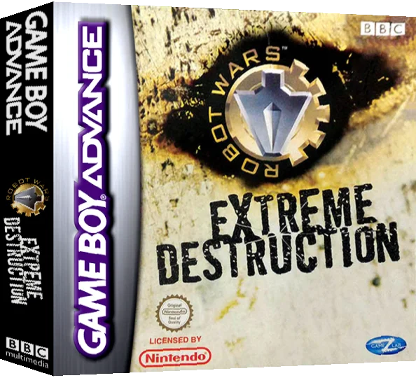 Robot Wars - Extreme Destruction — box-3D (EU)