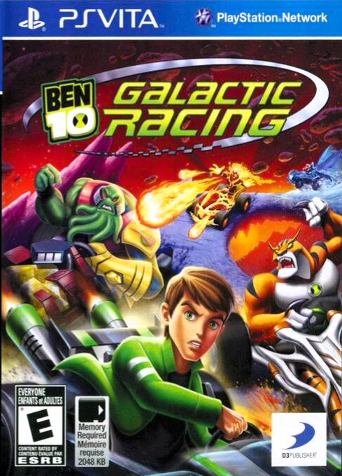 Ben 10 - Galactic Racing box art