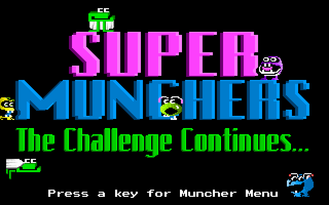 Super Munchers - The Challenge Continues... — sstitle (US)