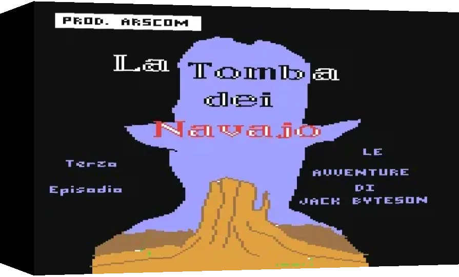 Le Avventure di Jack Byteson : La Tomba dei Navajo — box-3D (WOR)
