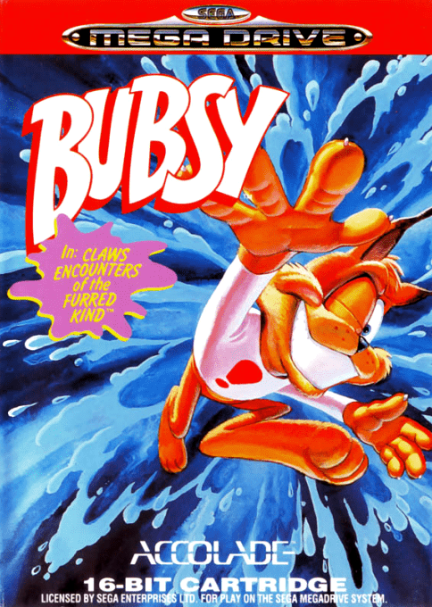 Bubsy In Claws Encounters Of The Furred Kind — box-2D (EU)