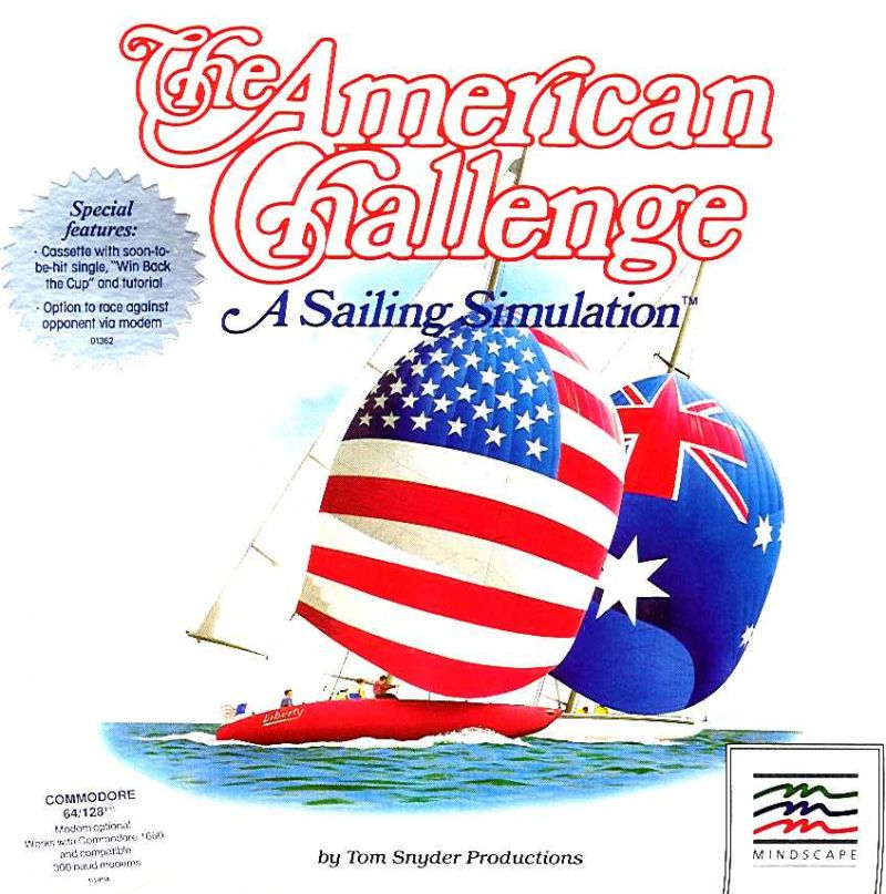 American Challenge - A Sailing Simulation, The box art