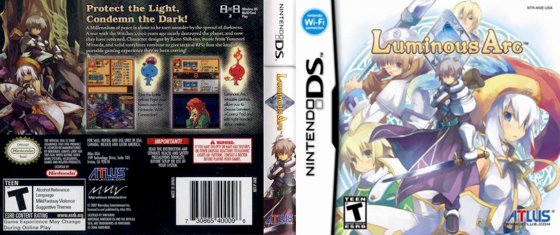 Luminous Arc — box-texture (US)
