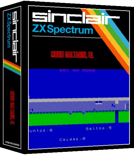 Mono Saltarin, El — box-3D (SS)