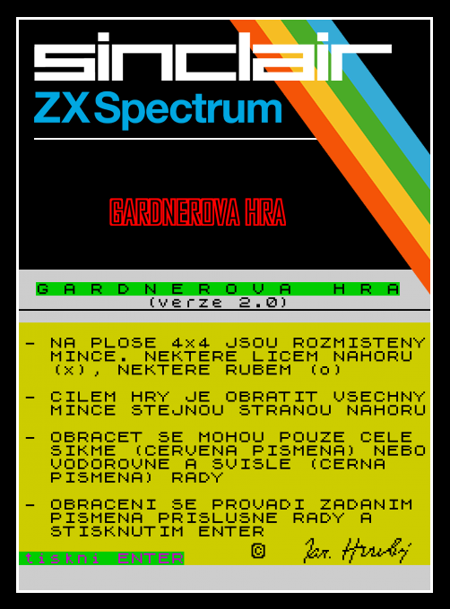Gardnerova Hra box art