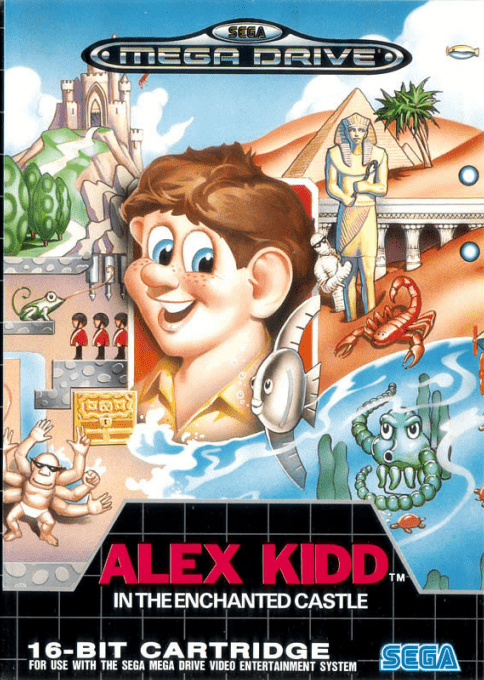 Alex Kidd In The Enchanted Castle — box-2D (EU)