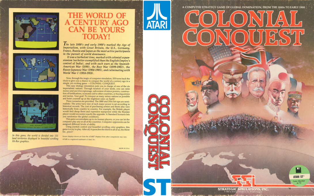 Colonial Conquest — box-texture (US)