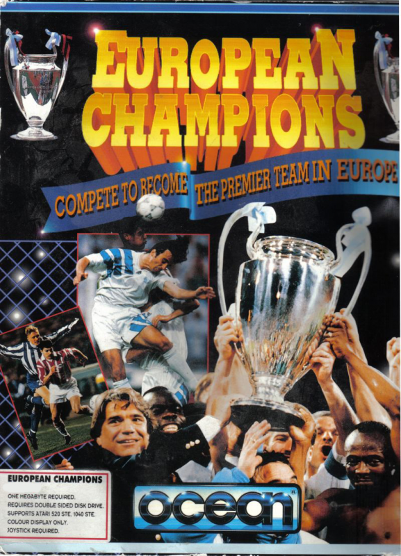 European Champions box art
