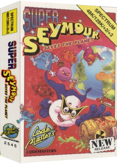Super Seymour Saves The Planet — box-3D (EU)