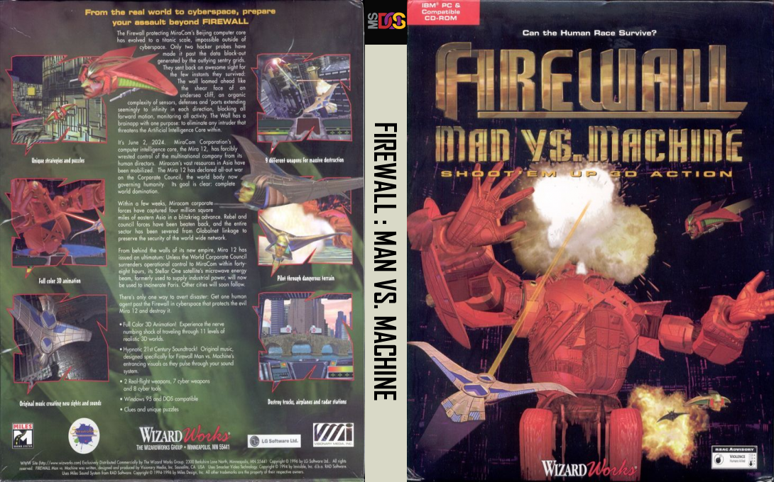 Firewall - Man Vs Machine — box-texture (US)