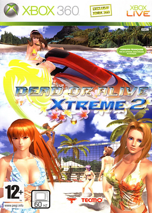 Dead or Alive Xtreme 2 — box-2D (FR)