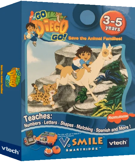 Go Diego Go - Save The Animal Families — box-3D (US)