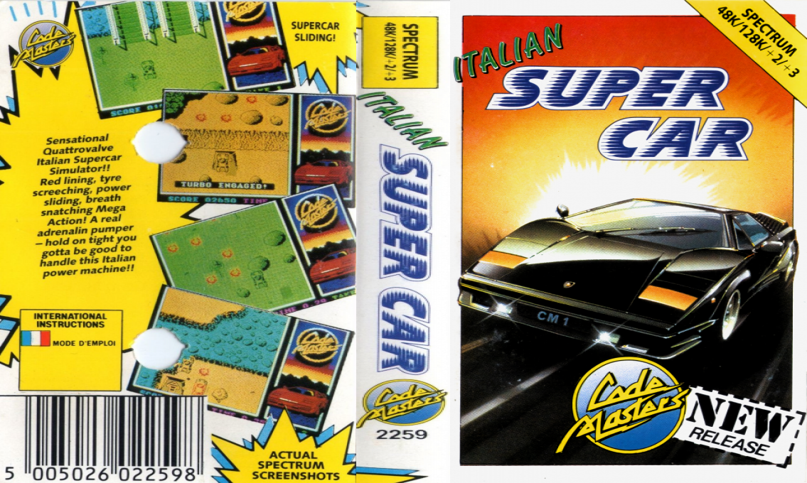 Italian Supercar — box-texture (EU)