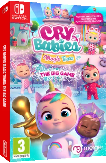 Cry Babies Magic Tears - The Big Game — box-3D (EU)