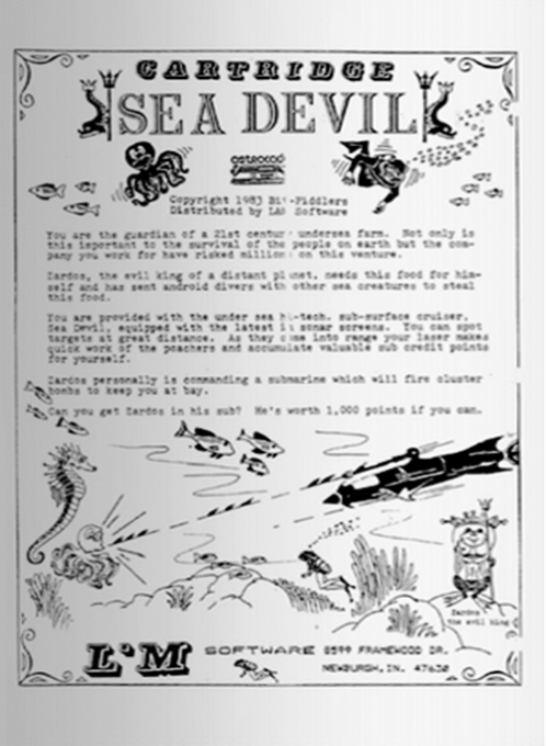 Sea Devil box art