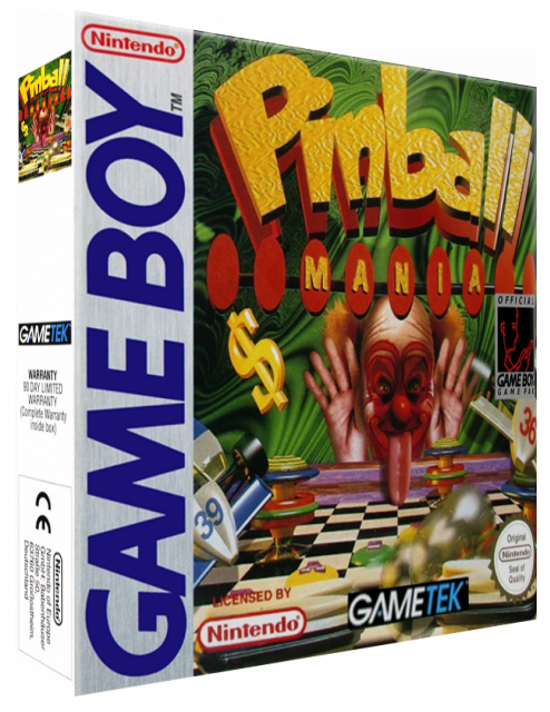 Pinball Mania — box-3D (EU)