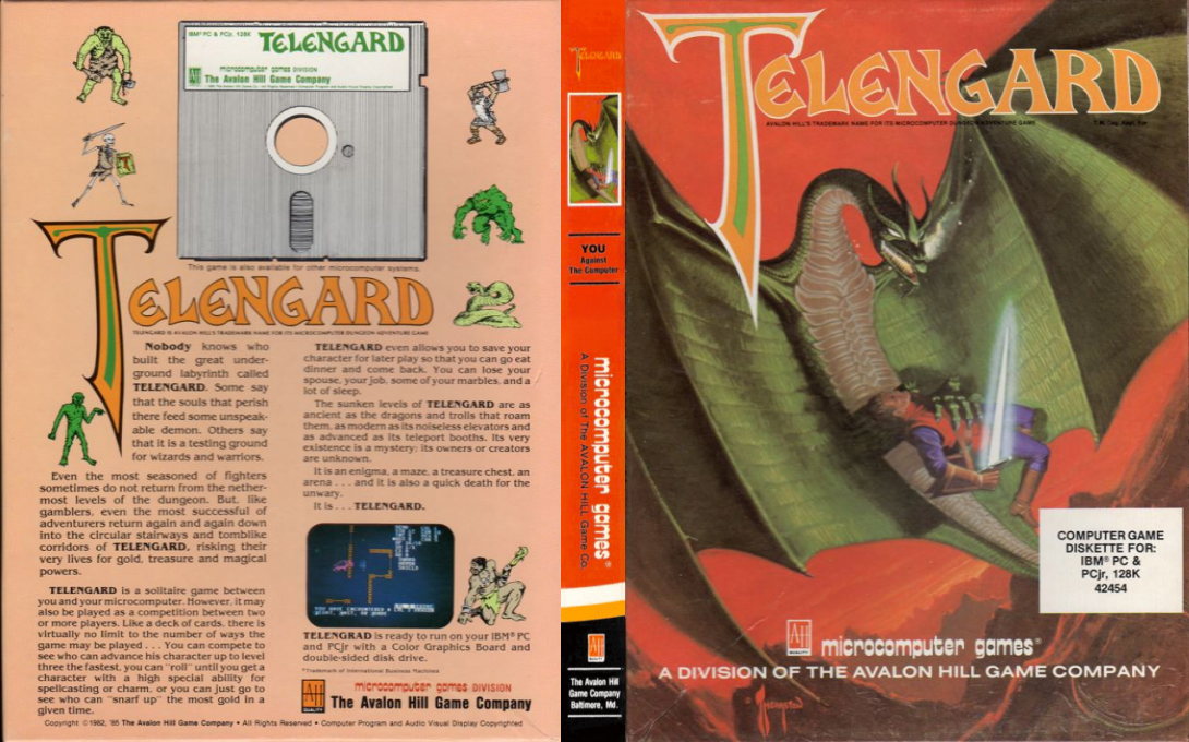 Telengard — box-texture (US)