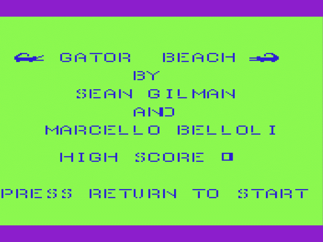 Gator Beach — sstitle (WOR)