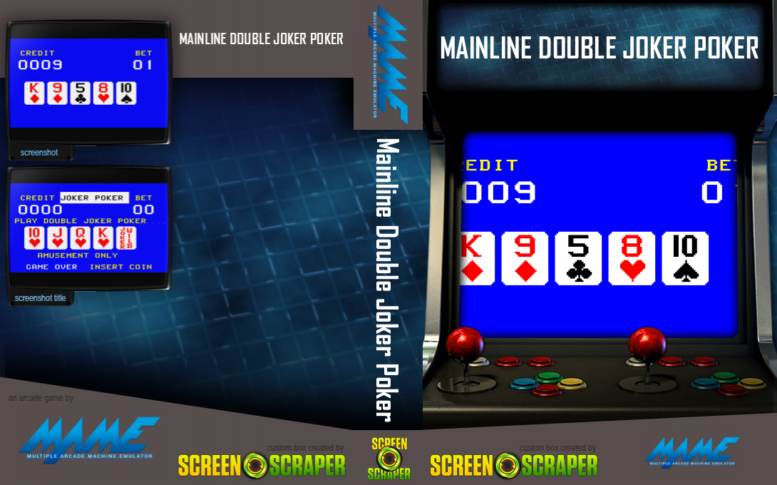 Mainline Double Joker Poker — box-texture (SS)