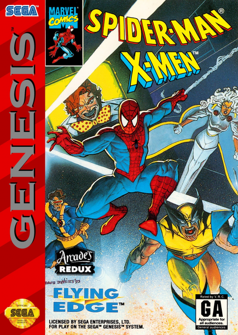 Spider-Man : X-Men - Arcade's Redux box art