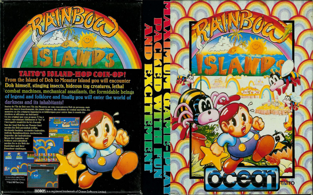 Rainbow Islands — box-texture (EU)