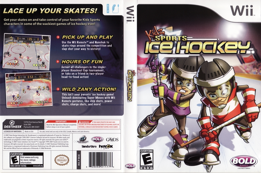 Kidz Sports Ice Hockey — box-texture (US)