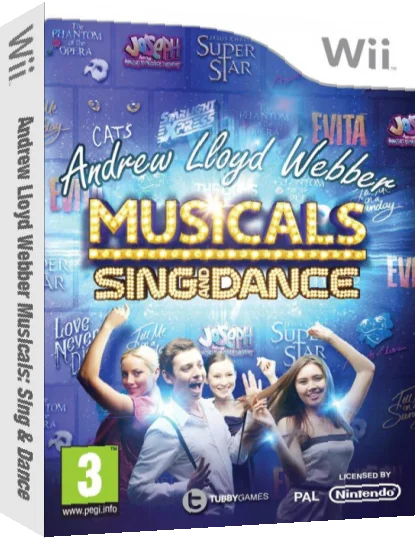 Andrew Lloyd Webber Musicals - Sing and Dance — box-3D (EU)