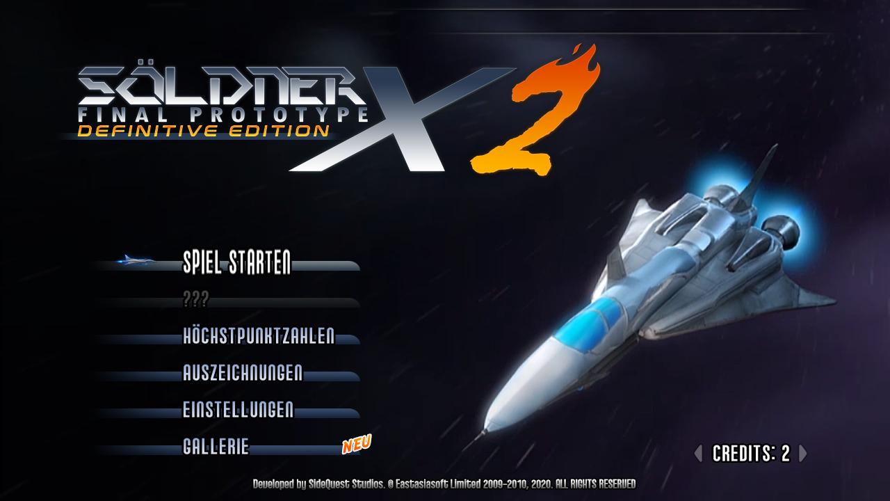 Söldner-X 2: Final Prototype — sstitle (DE)