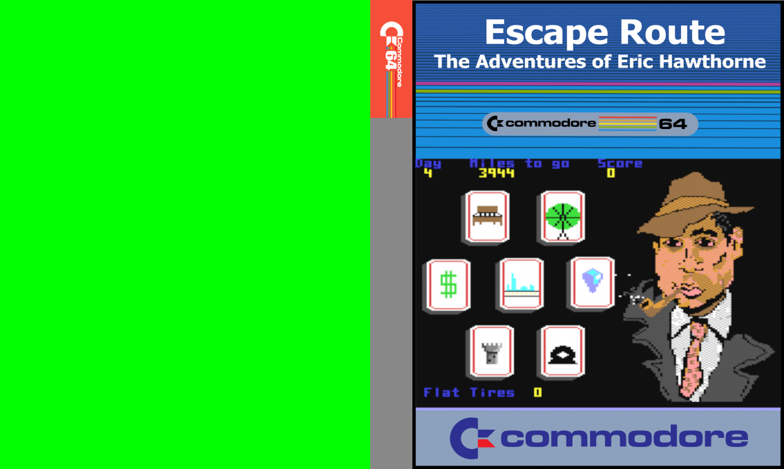 Escape Route : The Adventures of Eric Hawthorne — box-texture (WOR)