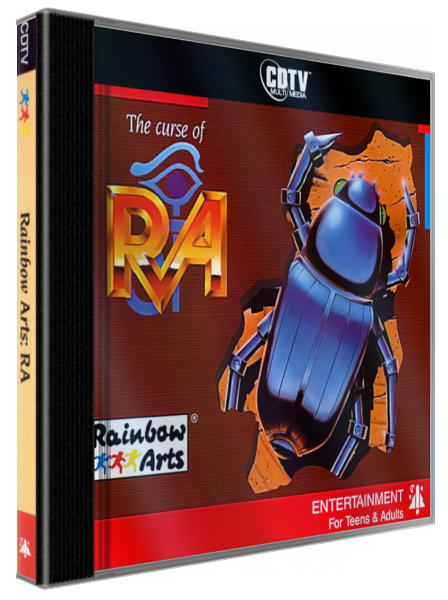 Curse of Ra, The — box-3D (EU)