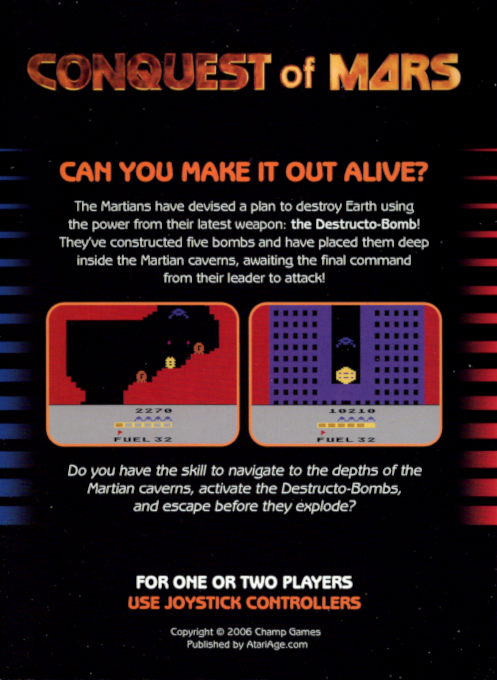 Conquest Of Mars — box-2D-back (WOR)