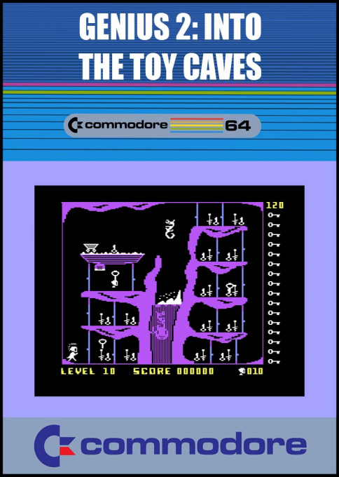 Genius 2 - Into The Toy Caves box art