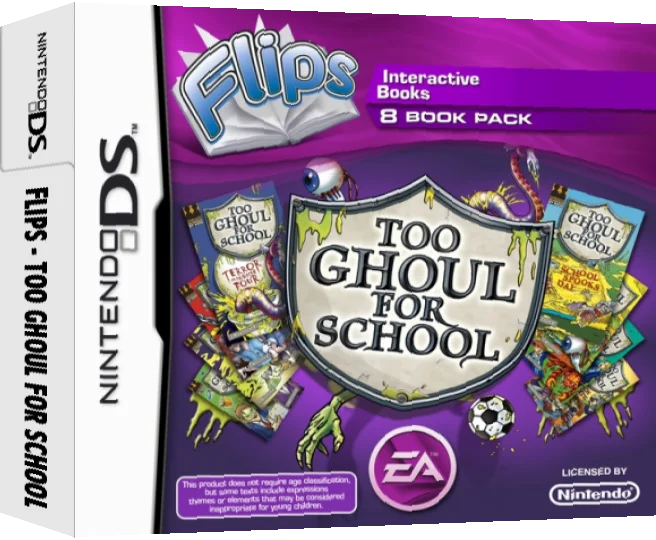 Flips 8 Book Pack - Too Ghoul for School — box-3D (EU)