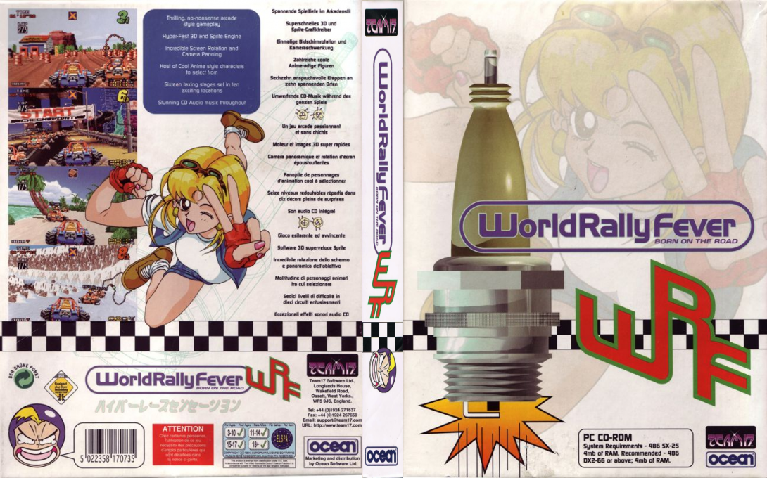 World Rally Fever - Born On The Road — box-texture (EU)