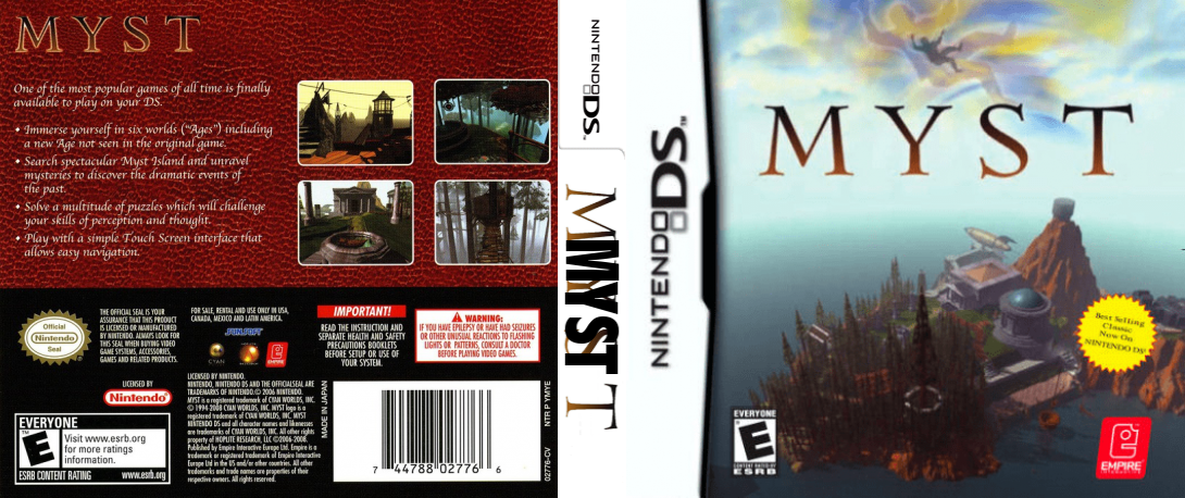 Myst — box-texture (US)