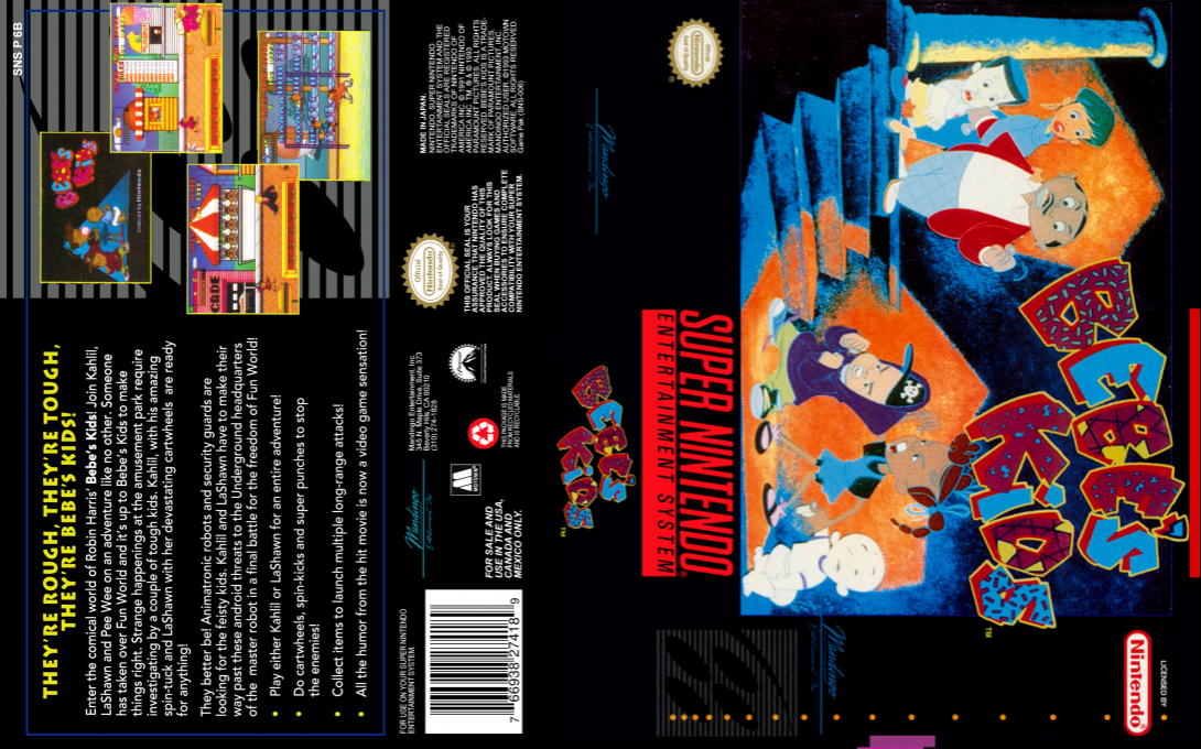 Bebe's Kids — box-texture (US)