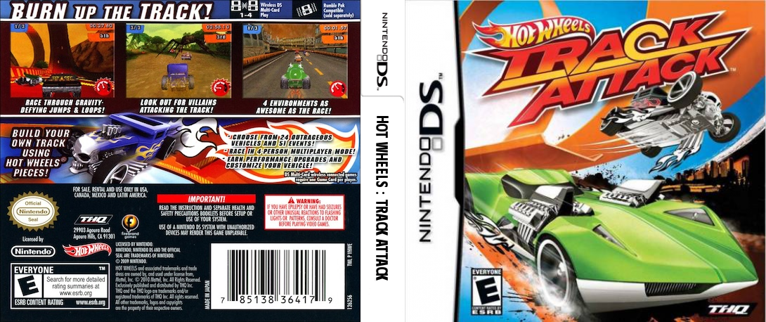 Hot Wheels - Track Attack — box-texture (US)