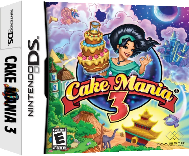 Cake Mania 3 — box-3D (US)