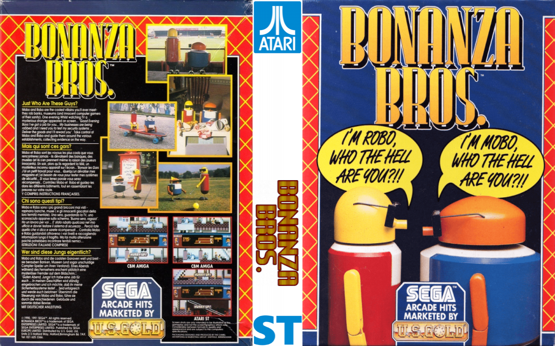 Bonanza Bros. — box-texture (EU)