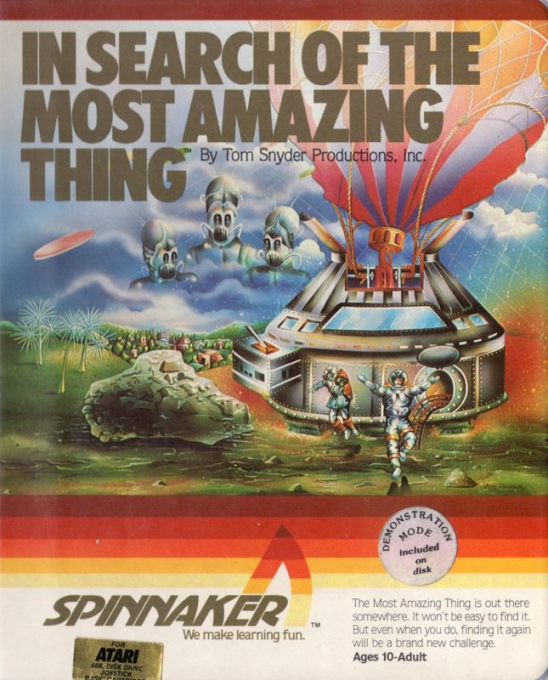 In Search Of The Most Amazing Thing box art