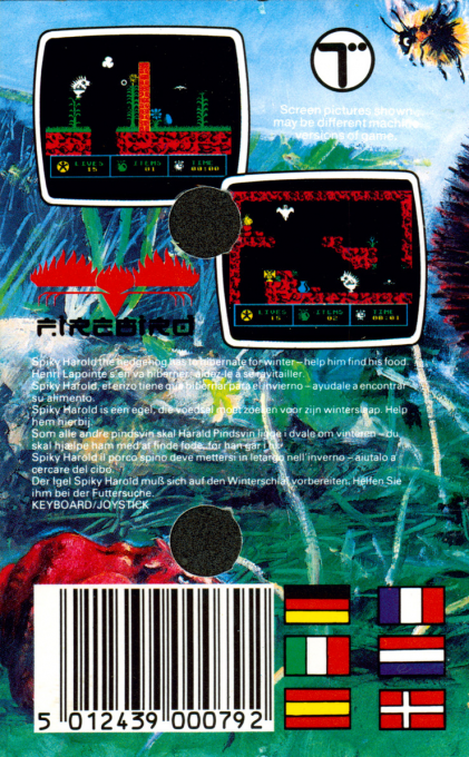 Spiky Harold — box-2D-back (EU)