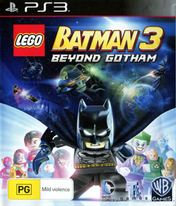 LEGO Batman 3 - The Game - Gotham kara Uchuu e — box-2D (EU)